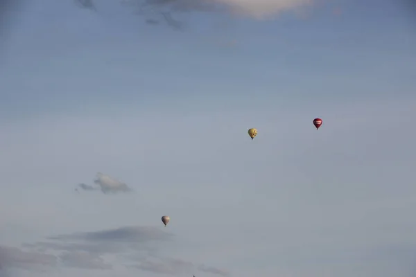Hot Air Balloons View Sky — Stock Photo, Image
