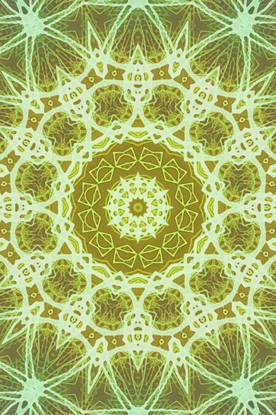Kusursuz kaleydoskop, mandala soyut arkaplan görünümü