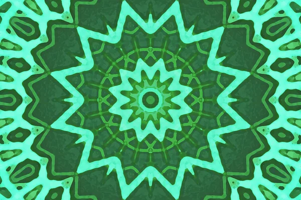 Kusursuz kaleydoskop, mandala soyut arkaplan görünümü