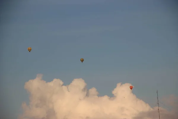 Mooi Bewolkt Uitzicht Lucht — Stockfoto