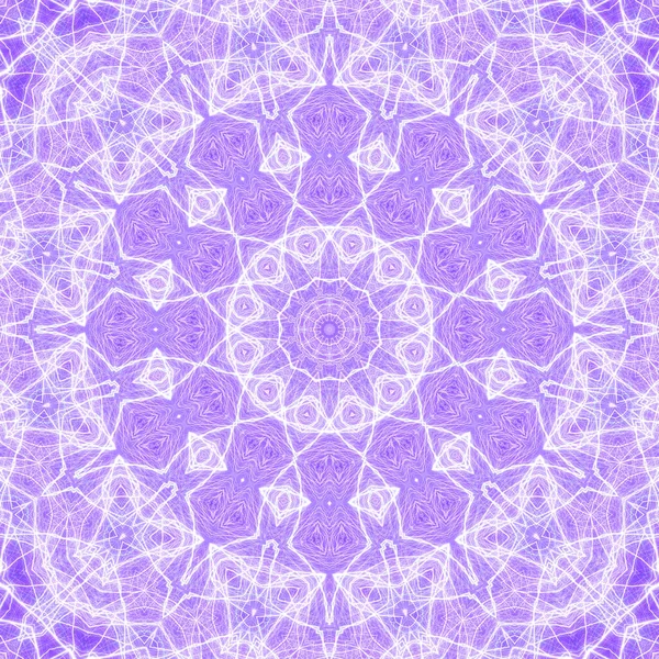 Kusursuz kaleydoskop, mandala soyut arkaplan görünümü