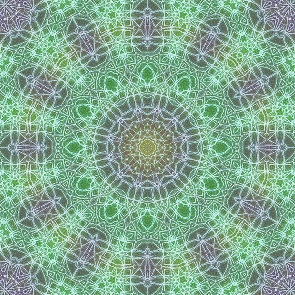 Kusursuz kaleydoskop, mandala soyut arkaplan görünümü