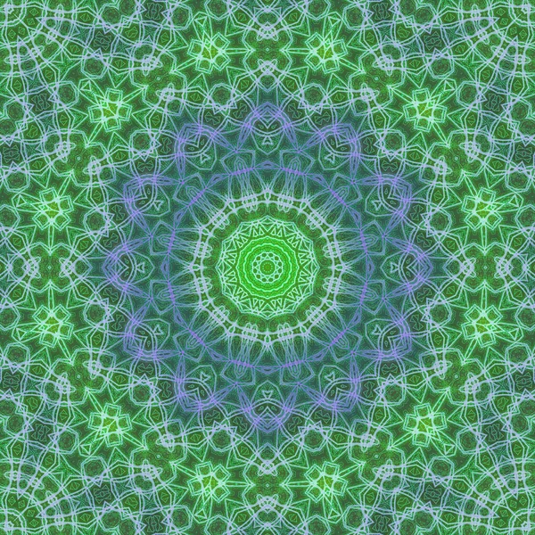 Kusursuz kaleydoskop, mandala soyut arkaplan görünümü