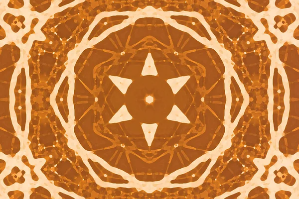 Kusursuz kaleydoskop, mandala soyut arkaplan görünümü