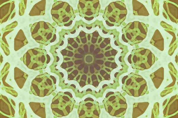 Kusursuz kaleydoskop, mandala soyut arkaplan görünümü