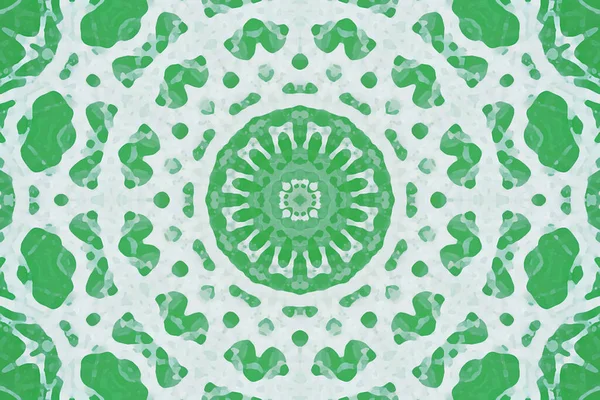 Kusursuz kaleydoskop, mandala soyut arkaplan görünümü