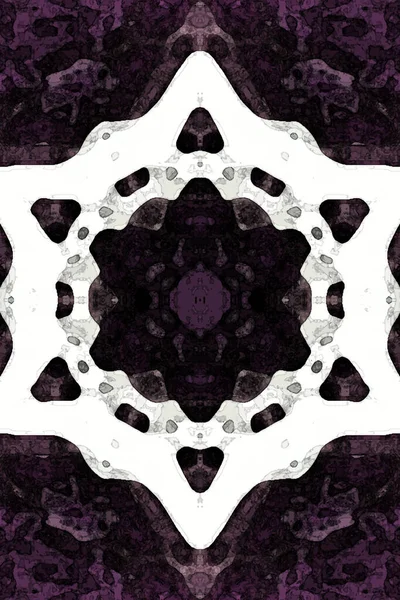 Kusursuz kaleydoskop, mandala soyut arkaplan görünümü