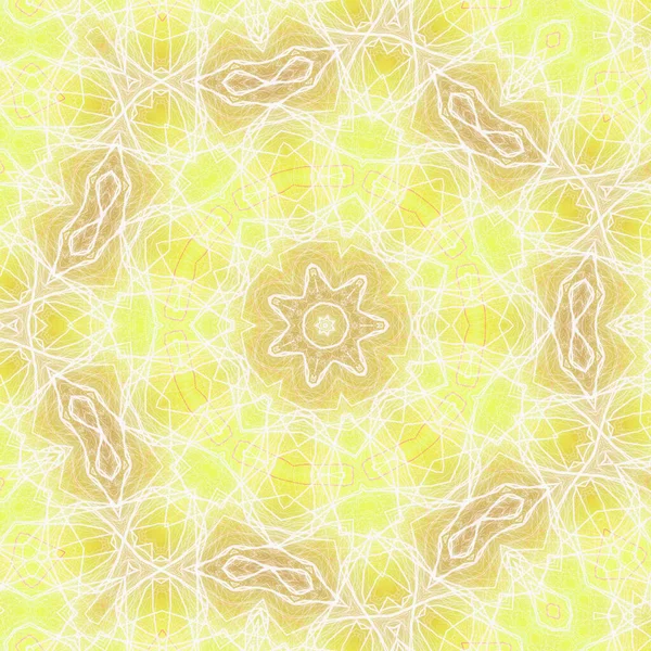 Kusursuz kaleydoskop, mandala soyut arkaplan görünümü