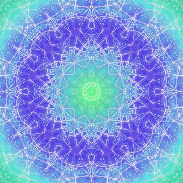 Kusursuz kaleydoskop, mandala soyut arkaplan görünümü