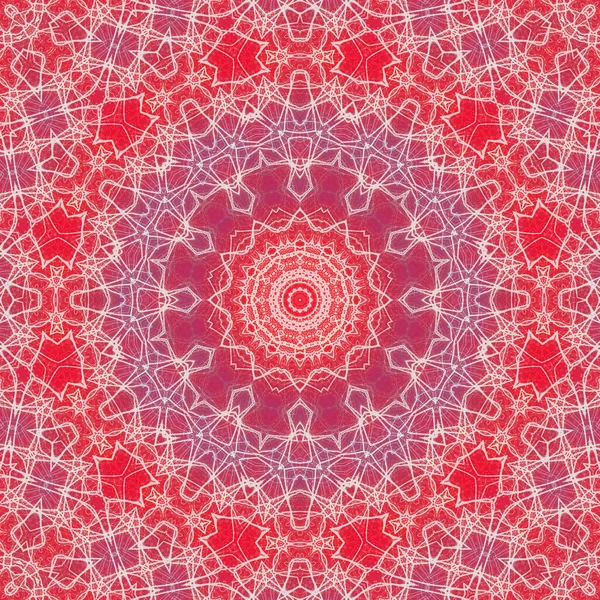 Kusursuz kaleydoskop, mandala soyut arkaplan görünümü