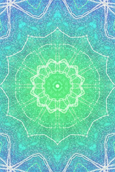 Kusursuz kaleydoskop, mandala soyut arkaplan görünümü