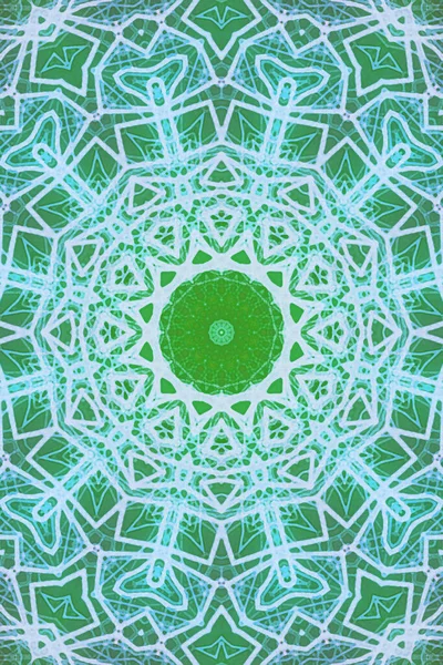 Kusursuz kaleydoskop, mandala soyut arkaplan görünümü