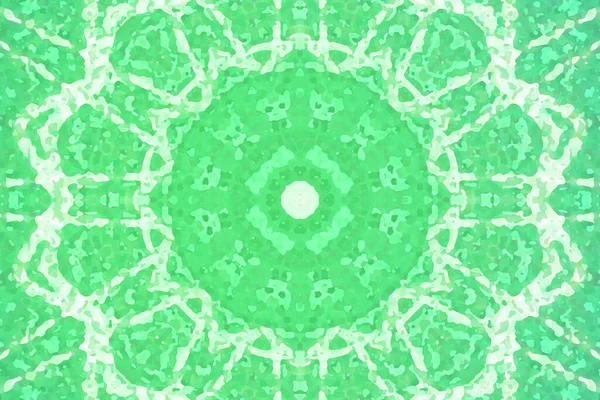 Kusursuz kaleydoskop, mandala soyut arkaplan görünümü