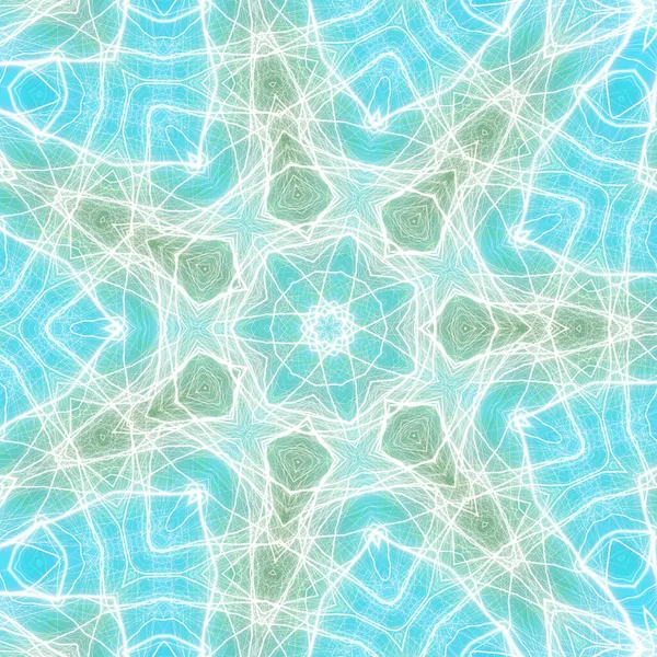 Kusursuz kaleydoskop, mandala soyut arkaplan görünümü