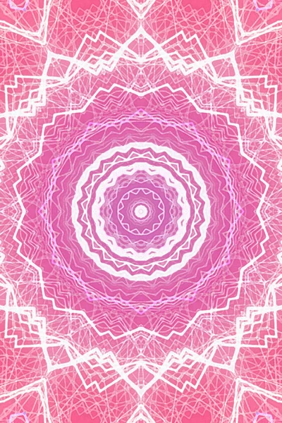 Kusursuz kaleydoskop, mandala soyut arkaplan görünümü