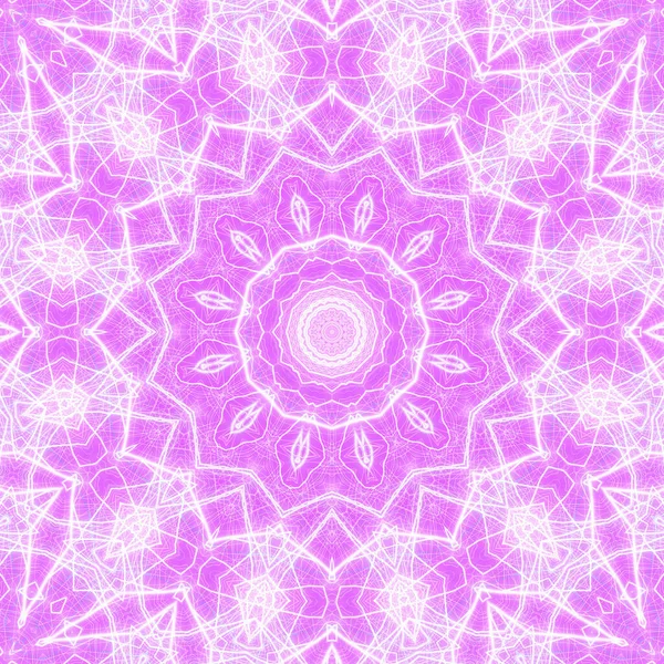 Kusursuz kaleydoskop, mandala soyut arkaplan görünümü