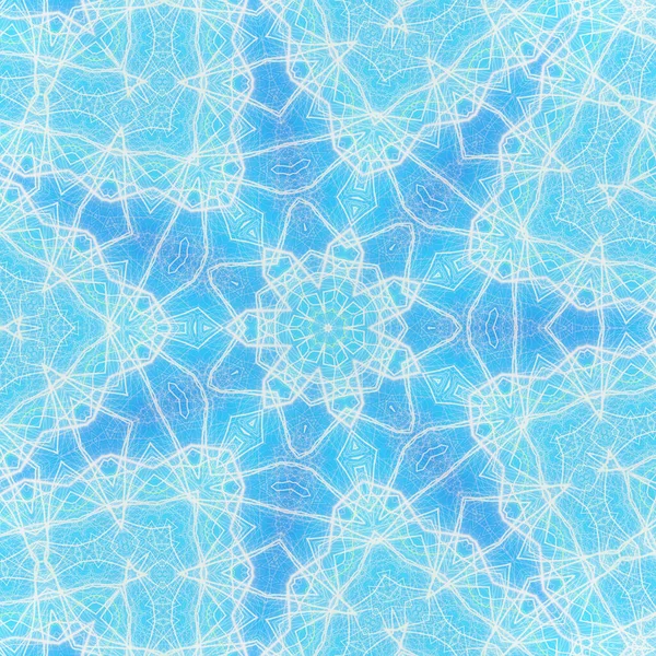 Kusursuz kaleydoskop, mandala soyut arkaplan görünümü