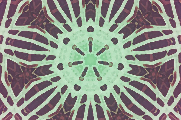 Kusursuz kaleydoskop, mandala soyut arkaplan görünümü