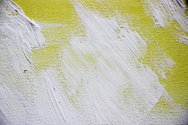 Üzerine boya sıçramış tuval. Yakından bak. 