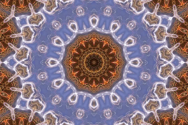 Seamless Kaleidoscope Mandala Abstract Background View — Stock Photo, Image