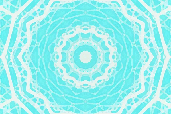 Kusursuz kaleydoskop, mandala soyut arkaplan görünümü