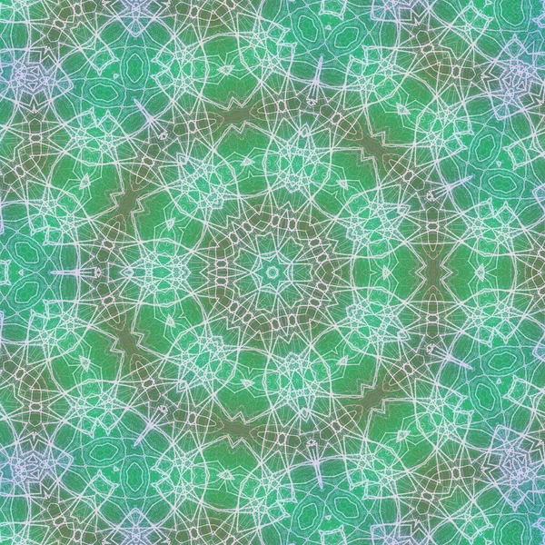 Kusursuz kaleydoskop, mandala soyut arkaplan görünümü