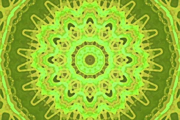 Kusursuz kaleydoskop, mandala soyut arkaplan görünümü