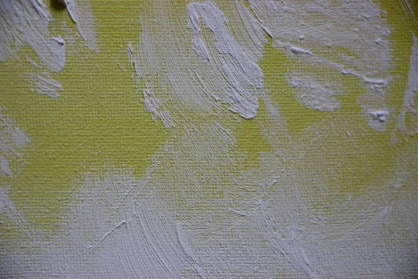 Üzerine boya sıçramış tuval. Yakından bak. 