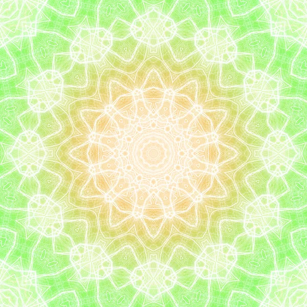 Kusursuz kaleydoskop, mandala soyut arkaplan görünümü