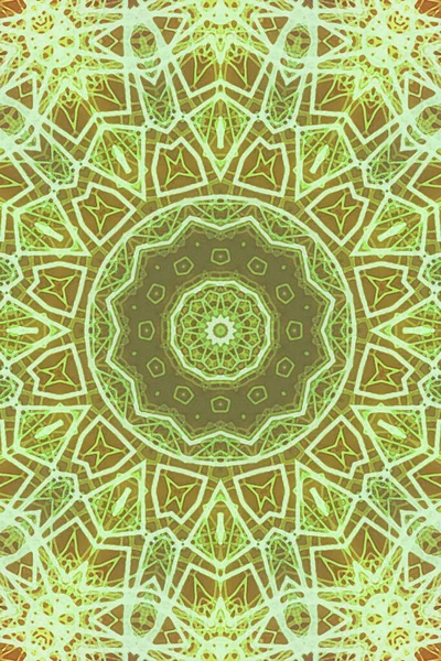 Kusursuz kaleydoskop, mandala soyut arkaplan görünümü