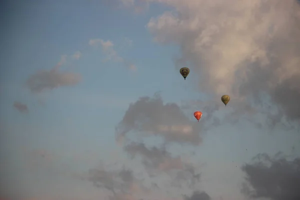 Вид Воздушные Шары Небе — стоковое фото