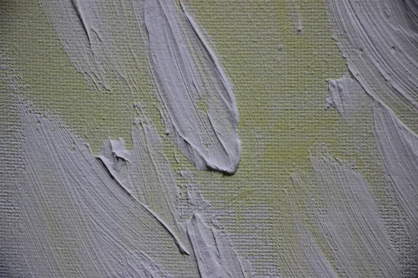 Üzerine boya sıçramış tuval. Yakından bak. 