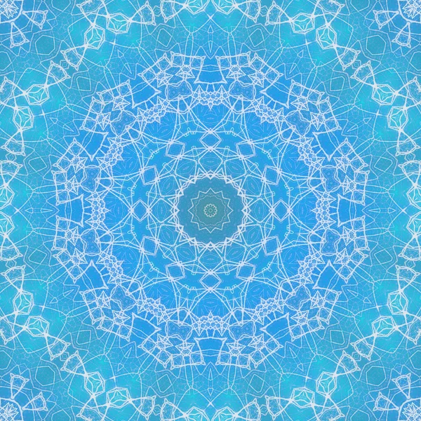 Kusursuz kaleydoskop, mandala soyut arkaplan görünümü