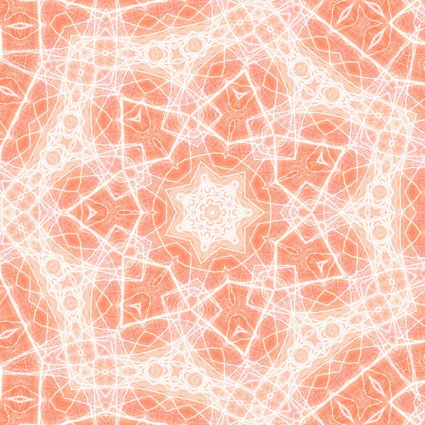 Kusursuz kaleydoskop, mandala soyut arkaplan görünümü