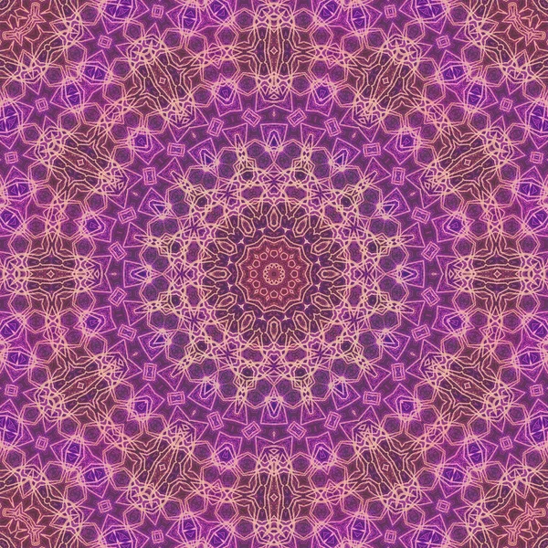 Kusursuz kaleydoskop, mandala soyut arkaplan görünümü