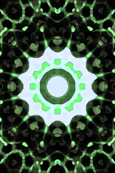 Tasarım için kusursuz bir kaleydoskop. Esrarengiz mistik enerji iyileştirici sahasrara mandala.