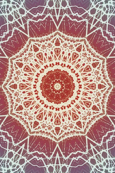 Caleidoscopio Senza Cuciture Design Esoterica Mistica Energia Guarigione Sahasrara Mandala — Foto Stock