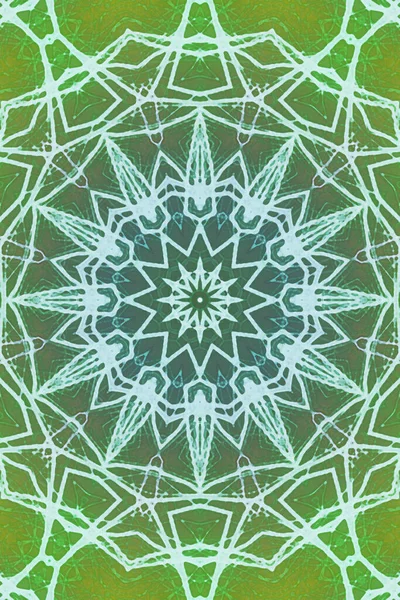 Tasarım için kusursuz bir kaleydoskop. Esrarengiz mistik enerji iyileştirici sahasrara mandala.