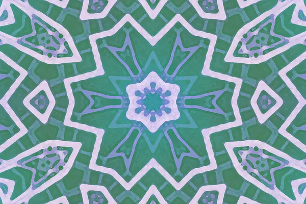 Tasarım için kusursuz bir kaleydoskop. Esrarengiz mistik enerji iyileştirici sahasrara mandala.