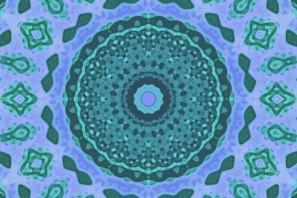 Tasarım için kusursuz bir kaleydoskop. Esrarengiz mistik enerji iyileştirici sahasrara mandala.