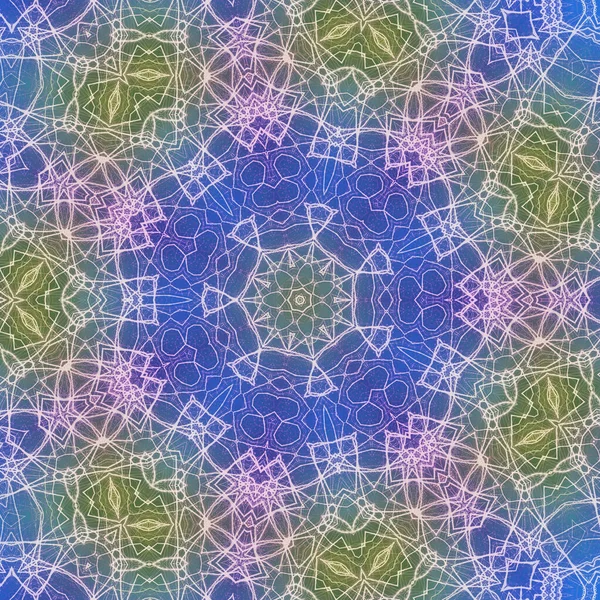 Tasarım için kusursuz bir kaleydoskop. Esrarengiz mistik enerji iyileştirici sahasrara mandala.