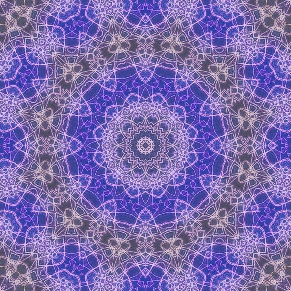 Tasarım için kusursuz bir kaleydoskop. Esrarengiz mistik enerji iyileştirici sahasrara mandala.