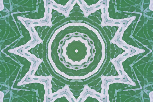 Seamless Kaleidoscope Design Esoteric Mystic Energy Healing Sahasrara Mandala — Stock Photo, Image