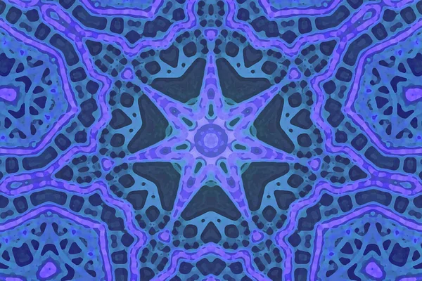 Tasarım için kusursuz bir kaleydoskop. Esrarengiz mistik enerji iyileştirici sahasrara mandala.