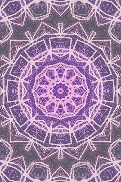 Tasarım için kusursuz bir kaleydoskop. Esrarengiz mistik enerji iyileştirici sahasrara mandala.