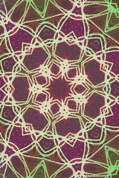 Tasarım için kusursuz bir kaleydoskop. Esrarengiz mistik enerji iyileştirici sahasrara mandala.