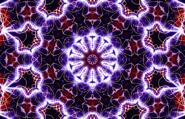 Tasarım için kusursuz bir kaleydoskop. Esrarengiz mistik enerji iyileştirici sahasrara mandala.