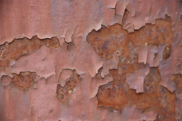 Zardzewiałe Malowane Tło Ściany Zbliżenie — Zdjęcie stockowe