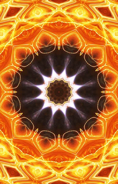 Mandala Abstrakte Hintergrundansicht — Stockfoto