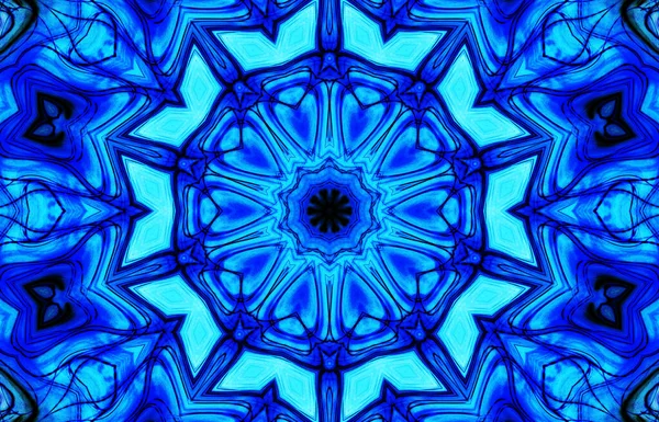 Tasarım için kusursuz bir kaleydoskop. Esrarengiz mistik enerji iyileştirici sahasrara mandala.